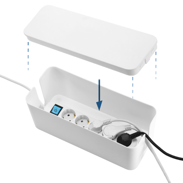 Electraline Base de enchufe múltiple con USB Gummy (Número de enchufes  Schuko: 3 ud., Negro/Gris, Longitud del cable: 2 m)